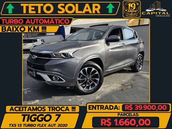 CAOA CHERY TIGGO 7 1.5 VVT TURBO iFLEX TXS DCT